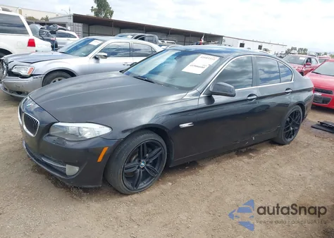 2013 BMW 528I z USA, uszkodzony, nr VIN WBAXG5C58DDY31076